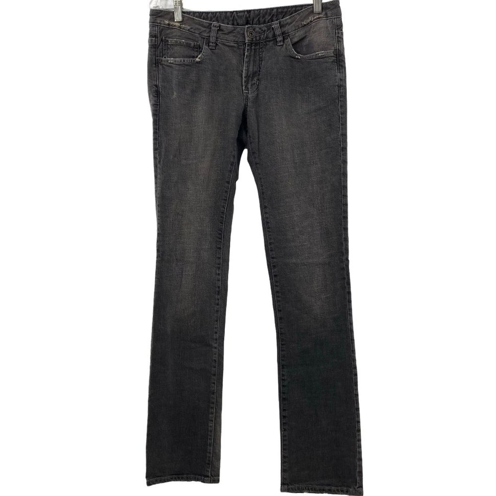 WESC TIGHT FIT STRETCH BROWN/BLACK WOMENS JEANS SIZE 29